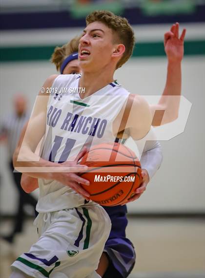 Thumbnail 1 in Piedra Vista vs. Rio Rancho (Jalene Berger Allstate Holiday Hoops Classic) photogallery.
