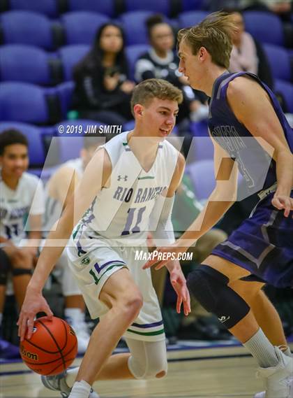Thumbnail 3 in Piedra Vista vs. Rio Rancho (Jalene Berger Allstate Holiday Hoops Classic) photogallery.