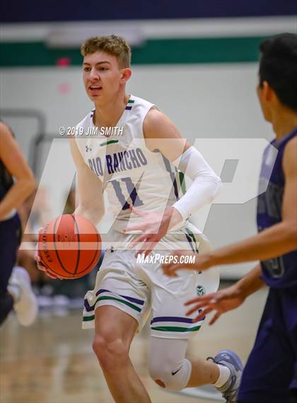 Thumbnail 1 in Piedra Vista vs. Rio Rancho (Jalene Berger Allstate Holiday Hoops Classic) photogallery.