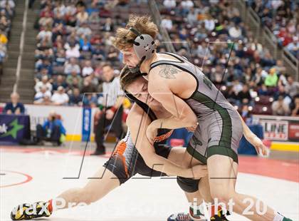Thumbnail 1 in PIAA Wrestling Championships (Class AAA Finals) photogallery.
