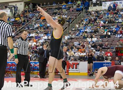 Thumbnail 1 in PIAA Wrestling Championships (Class AAA Finals) photogallery.