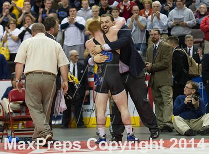Thumbnail 1 in PIAA Wrestling Championships (Class AAA Finals) photogallery.