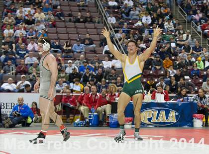 Thumbnail 2 in PIAA Wrestling Championships (Class AAA Finals) photogallery.