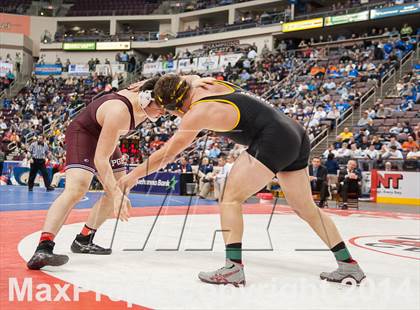 Thumbnail 2 in PIAA Wrestling Championships (Class AAA Finals) photogallery.