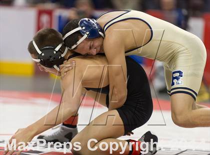 Thumbnail 2 in PIAA Wrestling Championships (Class AAA Finals) photogallery.