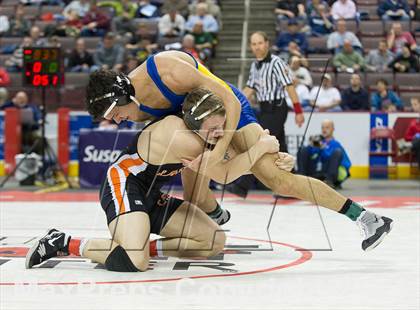 Thumbnail 2 in PIAA Wrestling Championships (Class AAA Finals) photogallery.