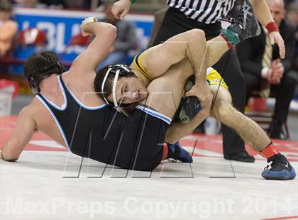 Thumbnail 2 in PIAA Wrestling Championships (Class AAA Finals) photogallery.