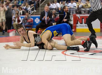 Thumbnail 2 in PIAA Wrestling Championships (Class AAA Finals) photogallery.