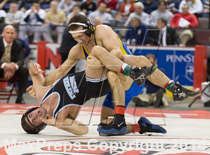 Thumbnail 1 in PIAA Wrestling Championships (Class AAA Finals) photogallery.