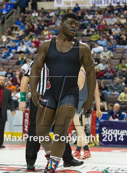 Thumbnail 2 in PIAA Wrestling Championships (Class AAA Finals) photogallery.