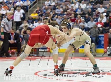 Thumbnail 2 in PIAA Wrestling Championships (Class AAA Finals) photogallery.