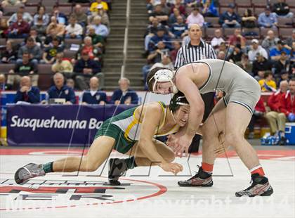 Thumbnail 1 in PIAA Wrestling Championships (Class AAA Finals) photogallery.