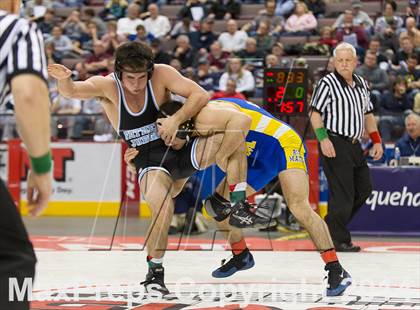 Thumbnail 2 in PIAA Wrestling Championships (Class AAA Finals) photogallery.