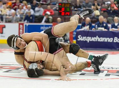 Thumbnail 2 in PIAA Wrestling Championships (Class AAA Finals) photogallery.