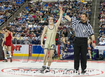 Thumbnail 2 in PIAA Wrestling Championships (Class AAA Finals) photogallery.