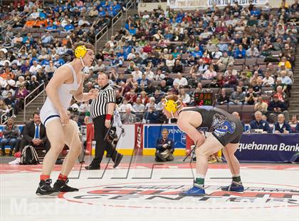 Thumbnail 3 in PIAA Wrestling Championships (Class AAA Finals) photogallery.