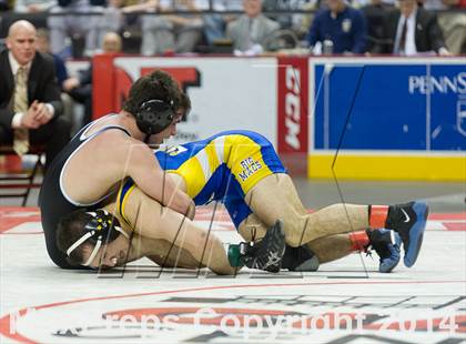 Thumbnail 1 in PIAA Wrestling Championships (Class AAA Finals) photogallery.