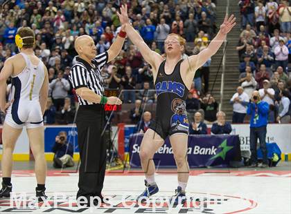 Thumbnail 3 in PIAA Wrestling Championships (Class AAA Finals) photogallery.