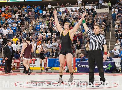 Thumbnail 2 in PIAA Wrestling Championships (Class AAA Finals) photogallery.