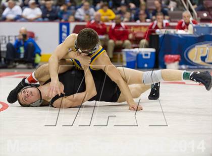 Thumbnail 3 in PIAA Wrestling Championships (Class AAA Finals) photogallery.
