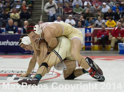 Thumbnail 1 in PIAA Wrestling Championships (Class AAA Finals) photogallery.