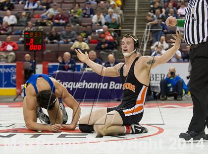 Thumbnail 2 in PIAA Wrestling Championships (Class AAA Finals) photogallery.