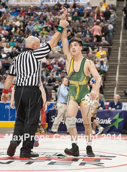 Thumbnail 2 in PIAA Wrestling Championships (Class AAA Finals) photogallery.
