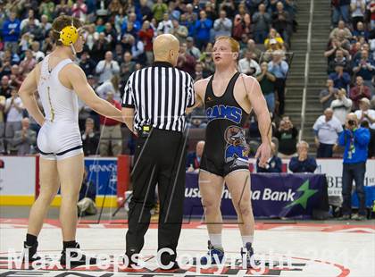 Thumbnail 2 in PIAA Wrestling Championships (Class AAA Finals) photogallery.