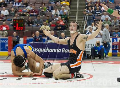 Thumbnail 1 in PIAA Wrestling Championships (Class AAA Finals) photogallery.