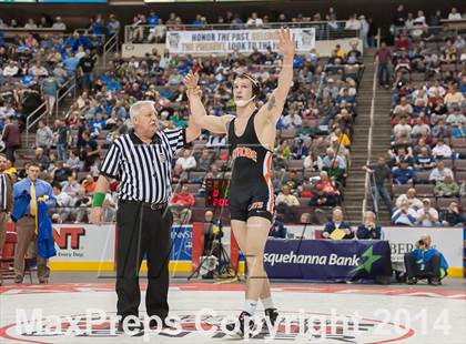 Thumbnail 2 in PIAA Wrestling Championships (Class AAA Finals) photogallery.