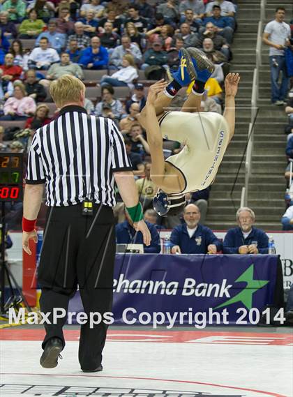 Thumbnail 3 in PIAA Wrestling Championships (Class AAA Finals) photogallery.
