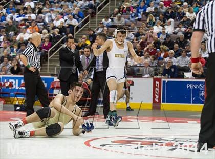 Thumbnail 1 in PIAA Wrestling Championships (Class AAA Finals) photogallery.
