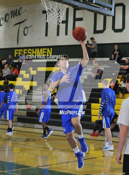 Thumbnail 3 in New Trier vs La Jolla (Horizon Holiday Hoops) photogallery.