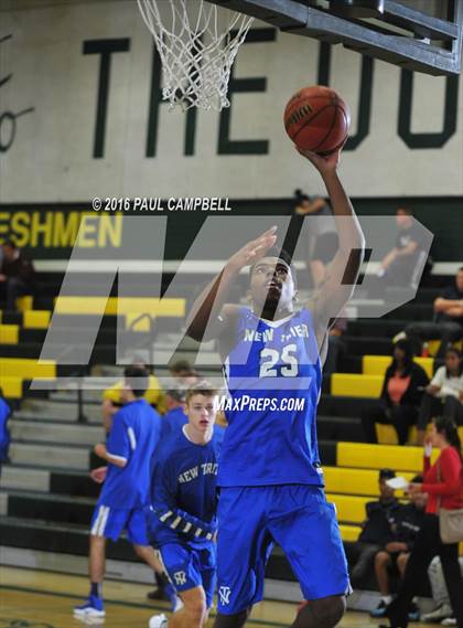 Thumbnail 1 in New Trier vs La Jolla (Horizon Holiday Hoops) photogallery.