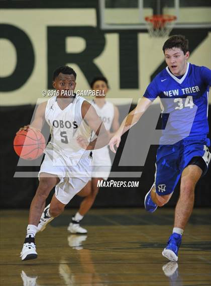 Thumbnail 3 in New Trier vs La Jolla (Horizon Holiday Hoops) photogallery.