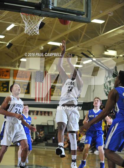 Thumbnail 1 in New Trier vs La Jolla (Horizon Holiday Hoops) photogallery.