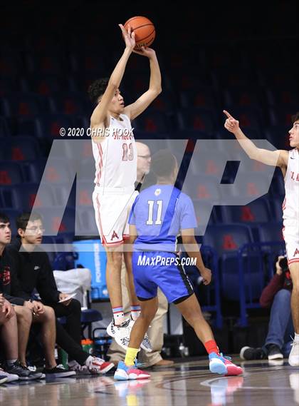 Thumbnail 3 in Desert Christian v St. Augustine Catholic (MLK Basketball Classic) photogallery.