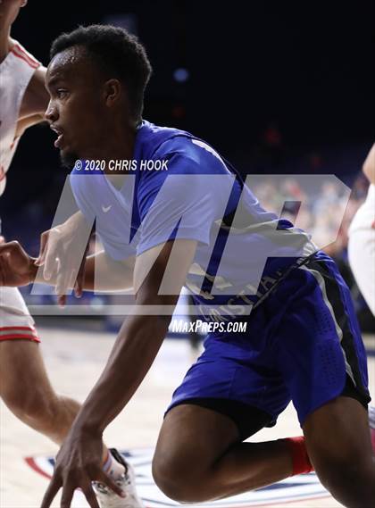 Thumbnail 1 in Desert Christian v St. Augustine Catholic (MLK Basketball Classic) photogallery.