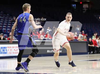 Thumbnail 2 in Desert Christian v St. Augustine Catholic (MLK Basketball Classic) photogallery.