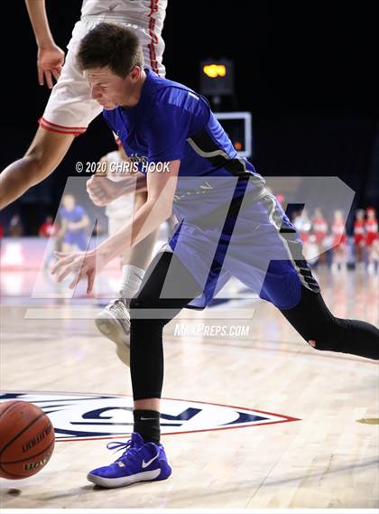 Thumbnail 3 in Desert Christian v St. Augustine Catholic (MLK Basketball Classic) photogallery.