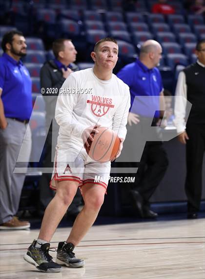 Thumbnail 1 in Desert Christian v St. Augustine Catholic (MLK Basketball Classic) photogallery.