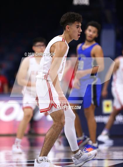 Thumbnail 3 in Desert Christian v St. Augustine Catholic (MLK Basketball Classic) photogallery.