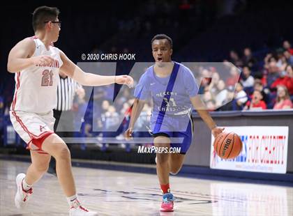 Thumbnail 3 in Desert Christian v St. Augustine Catholic (MLK Basketball Classic) photogallery.