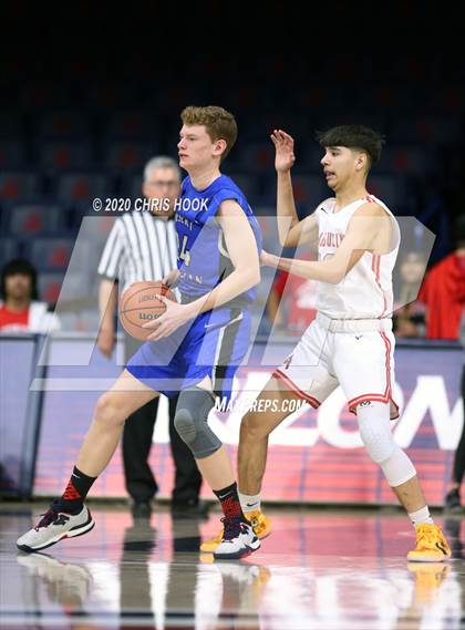 Thumbnail 2 in Desert Christian v St. Augustine Catholic (MLK Basketball Classic) photogallery.