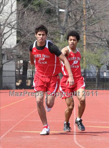 Thumbnail 2 in Lyman Hall, North Haven @ Wilbur Cross (Boys Track Events) photogallery.