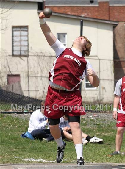 Thumbnail 2 in Lyman Hall, North Haven @ Wilbur Cross (Boys Track Events) photogallery.
