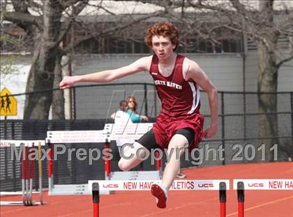 Thumbnail 3 in Lyman Hall, North Haven @ Wilbur Cross (Boys Track Events) photogallery.