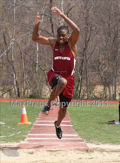Thumbnail 2 in Lyman Hall, North Haven @ Wilbur Cross (Boys Track Events) photogallery.