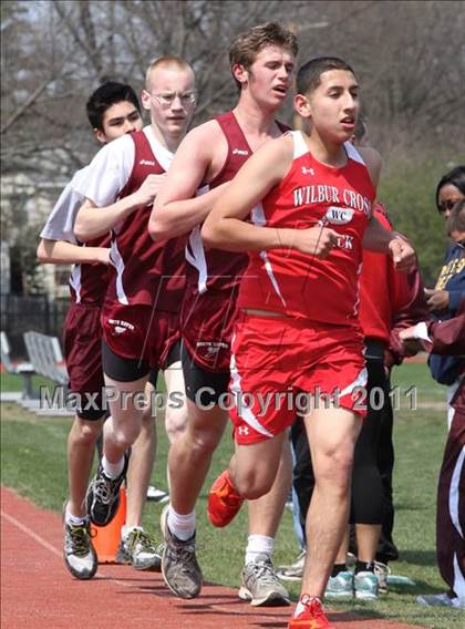 Thumbnail 2 in Lyman Hall, North Haven @ Wilbur Cross (Boys Track Events) photogallery.