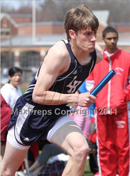 Thumbnail 2 in Lyman Hall, North Haven @ Wilbur Cross (Boys Track Events) photogallery.